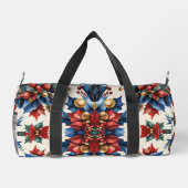 Unieke kleine kerst Duffel tas (Achterkant)