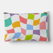 Unieke Kleurrijk Abstract Patroon Monogram Etui (Achterkant)