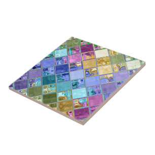 Unieke, kleurrijke, aangepaste keramische tapijten tegeltje