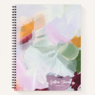 Unieke Kleurrijke Abstracte Kunst Persoonlijke Naa Notitieboek