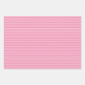 Unieke kleurrijke hartstrepen Polka Dots Patroon Inpakpapier Vel (Voorkant 3)