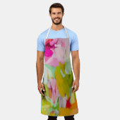 Unieke kleurrijke mam cadeau idee all-over print S Schort (Gedragen)