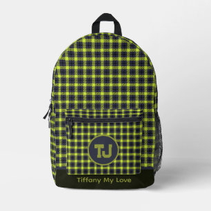 Unieke kleuterschool monogrammed rugzak voor meisj