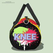 Unieke koele illustratie in stedelijke stijl Spray Plunjezak