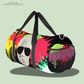 Unieke koele illustratie in stedelijke stijl Spray Plunjezak