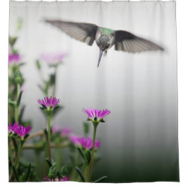 Unieke kolibrie douchegordijn