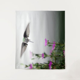 Unieke kolibrie wandkleed