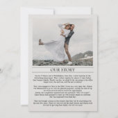 Unieke Krant Fun Classic Save The Date (Achterkant)