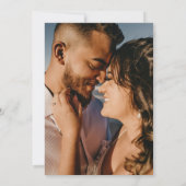 Unieke krant vrolijk en getrouwd kerst Kaart (Achterkant)