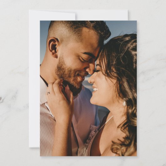 Unieke krant vrolijk en getrouwd kerst Kaart (Achterkant)