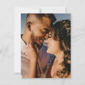 Unieke krant vrolijk en getrouwd kerst Kaart (Achterkant)