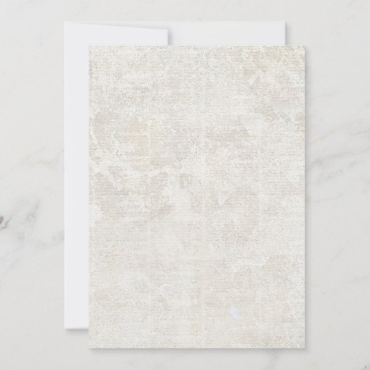 Unieke krantenfoto afstuderen save the date (Achterkant)