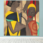 unieke kunst canvas afdruk (Insitu (Houten vloer))