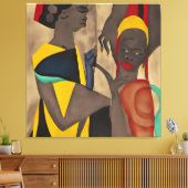 unieke kunst canvas afdruk (Insitu (Woonkamer))