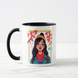 Unieke kunst mok – Perfect cadeau voor haar