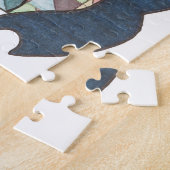 Unieke kunst Puzzle-Geometric Whale Legpuzzel (Zijkant)