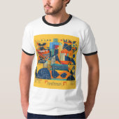Unieke kunst t-shirt (Voorkant)
