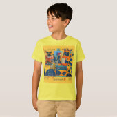Unieke kunst t-shirt (Voorkant volledig)