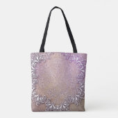 Unieke kunst tote bag (Achterkant)