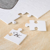 Unieke kunstpuzzel - Elefant met ventilator #1 Legpuzzel (Zijkant)