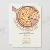 Unieke laatste stukje single life repetitie diner kaart (Voorkant)