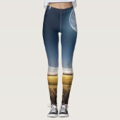 Unieke Landschap Leggings (Voorkant)