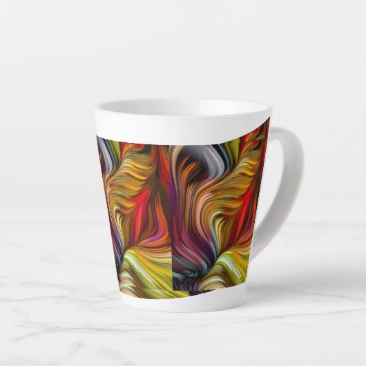 Unieke Latte Mok Design |  koffie Mok (Rechterhoek)