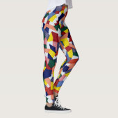 Unieke leggings, artistiek ontworpen, alles-over p leggings (Rechts)