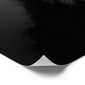 Unieke Leiderschap Koning Leeuw Portret Kunstwerk Poster (Hoek)