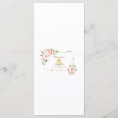 Unieke lentesdoornhaai, de Heilige Heilige Communi Menu (Achterkant)