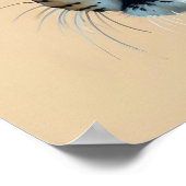 Unieke Leopard Schilderij Oerwoud Dierenkunst Poster (Hoek)