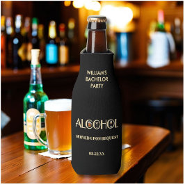 Unieke leuke bier wijn martini vrijgezellenfeestje flesjeskoeler