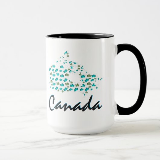 Unieke leuke Canadese Maple Canada-mok voor koffie Mok (Rechts)
