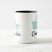 Unieke leuke Canadese Maple Canada-mok voor koffie Mok (Midden)