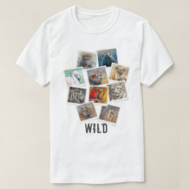 Unieke Lijst van de Foto van wilde dieren T-shirt