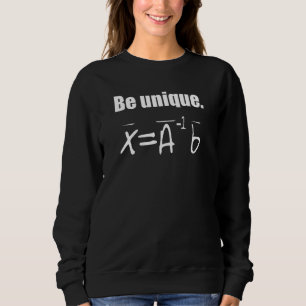 Unieke lineaire algebra zijn trui
