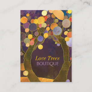 Unieke Love Trees Professional Visitekaartje