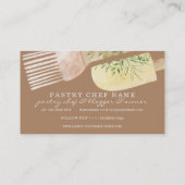 Unieke loyaliteit van banketbakkerij visitekaartje (Achterkant)