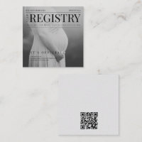 Unieke Magazine Foto Baby shower Gift Registry