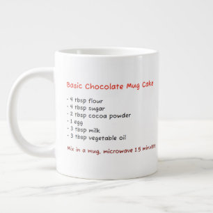 Unieke magnetron Mok (Chocolate Cake Recepten)