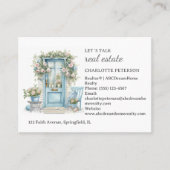 unieke makelaar in onroerend goed visitekaartje (Voorkant)