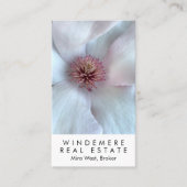 Unieke makelaar van de makelaar Magnolia Visitekaartje (Voorkant)