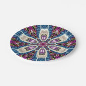 unieke Mandala Papieren Bordje (Gekanteld)