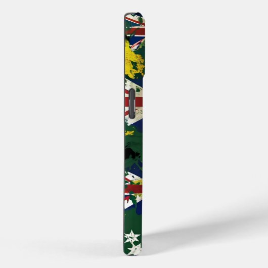 Unieke Mates Mingling: Australisch + Brits Fusion Case-Mate iPhone Case (Achterkant / Rechts)