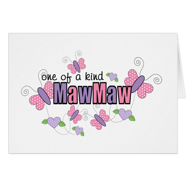 Unieke MawMaw (Voorkant Horizontaal)