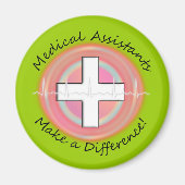 Unieke medische hulporganisaties magneet (Voorkant)