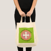 Unieke medische hulporganisaties tote bag (Voorkant (product))