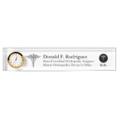 Unieke medische professional Gepersonaliseerd Naambordje (Voorkant)