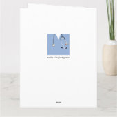 Unieke Medische School Afstuderen Kaart (Achterkant)