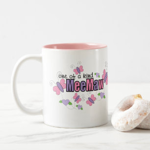 Unieke MeeMaw Tweekleurige Koffiemok